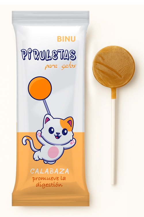 Binu piruleta de calabaza