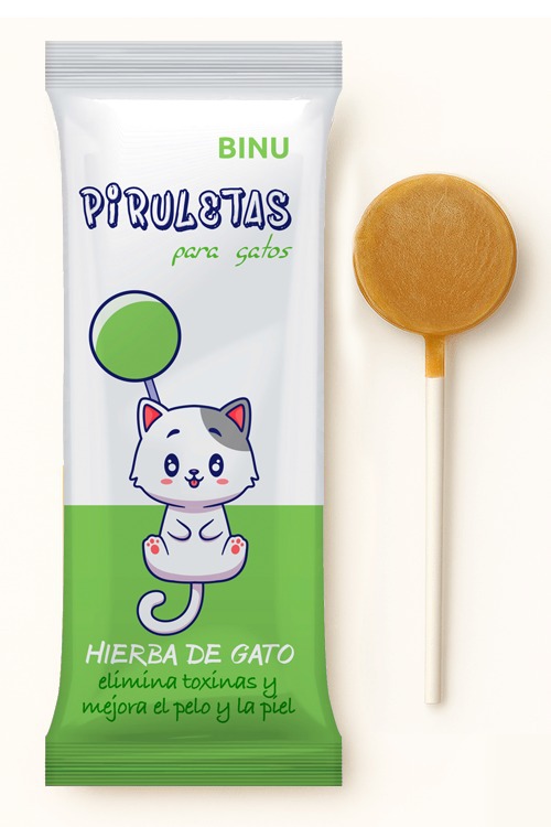 Binu piruleta de hierba de gato