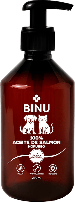 Binu aceite de salmón noruego