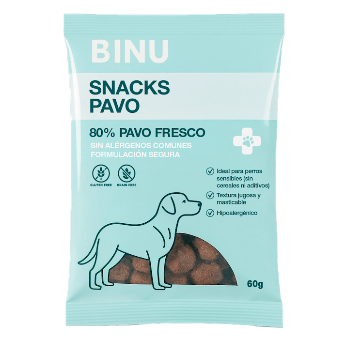 Binu bolsa snack de pavo