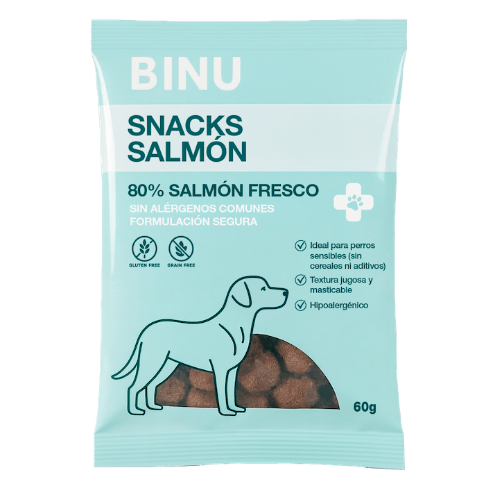 Snack salmón Binu