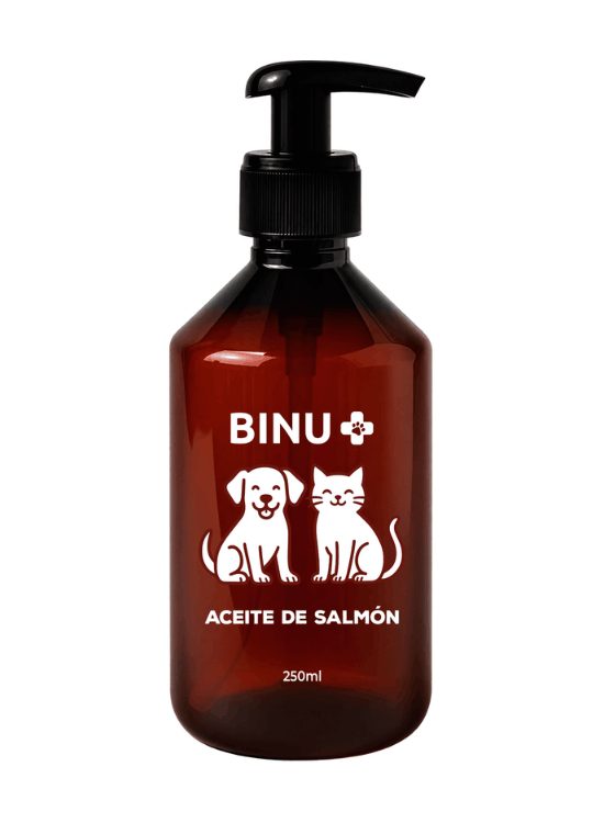 Aceite de salmón Binu